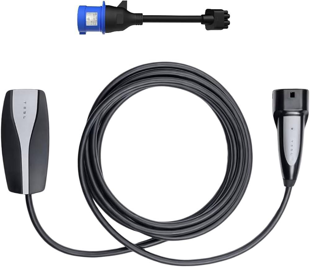 شارژر خودرو برقی قابل حمل 7.4 کیلووات تسلا